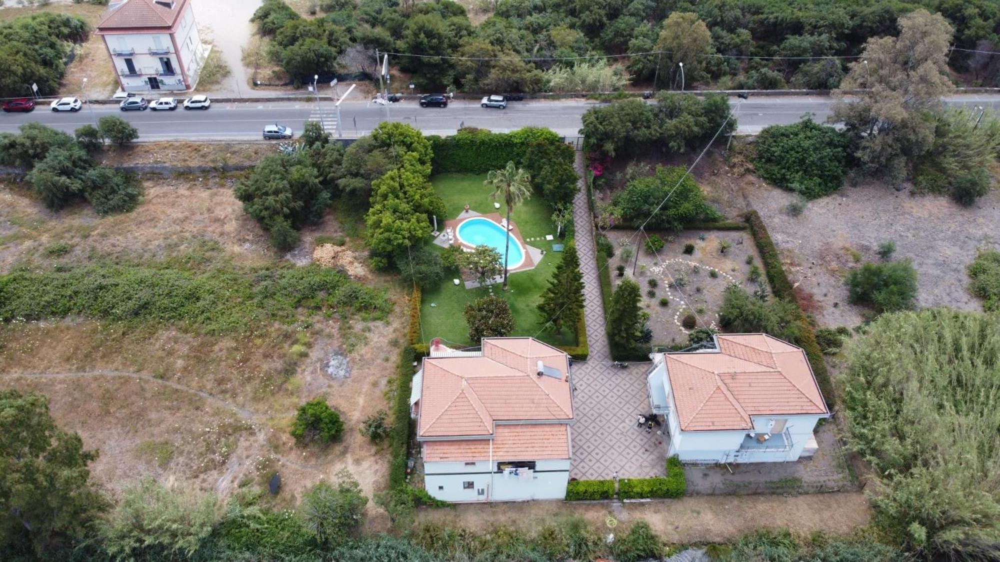 Villa Con Piscina Esclusiva Vista Etna Маскали Екстериор снимка