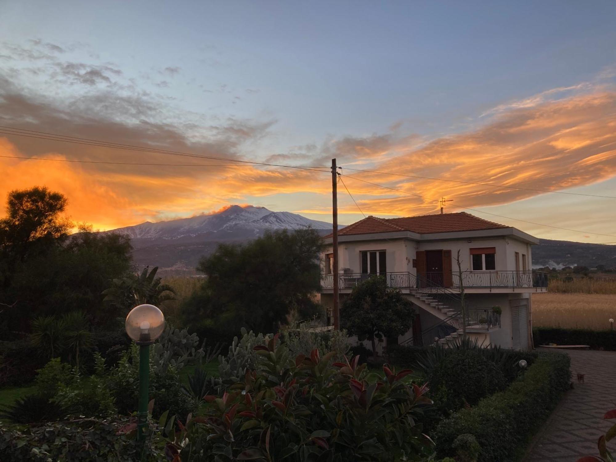 Villa Con Piscina Esclusiva Vista Etna Маскали Екстериор снимка
